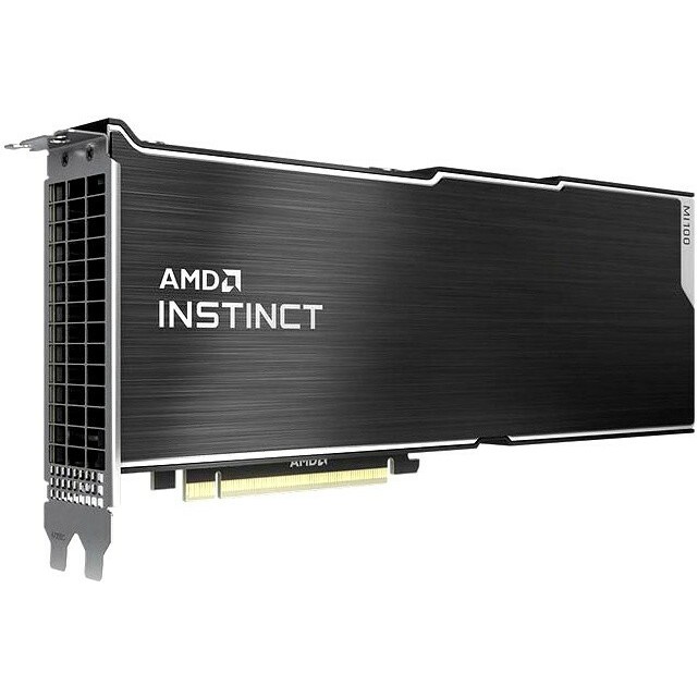 Видеокарта AMD Instinct™ MI100 , 32Gb HBM2, 4096bit, PCI-E, Bulk (100-506116)