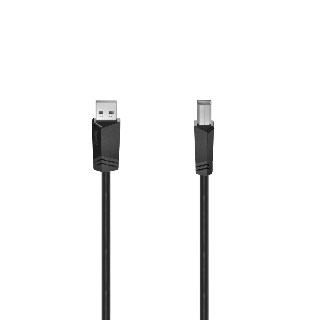 

Кабель USB 2.0(Am)-USB 2.0(Bm), экранированный, 500мА 5м, черный Hama H-200604 (00200604), H-200604