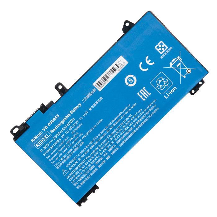 

Аккумуляторная батарея RE03-3S1P для HP, 11.6V, 3500mAh, черный, OEM (918223), RE03-3S1P