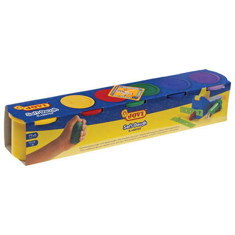 

Пластилин JOVI 5 цветов, 550 г, Blandiver, 405, 5 цветов, 550 г (227551), 5 цветов, 550 г, Blandiver, 405
