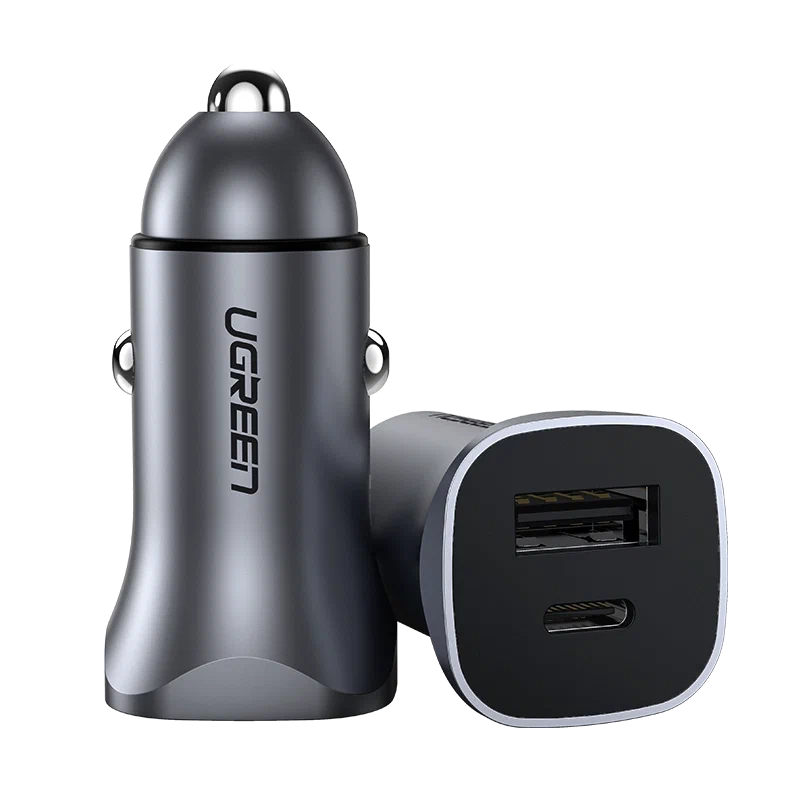 Автомобильное зарядное устройство UGREEN CD130, USB, 1xUSB Type C