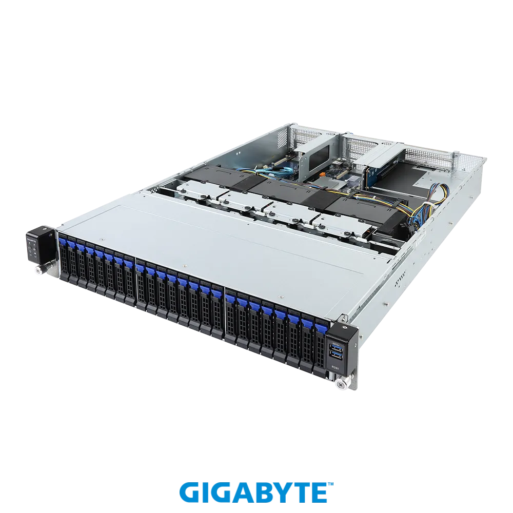 

Серверная платформа Gigabyte R281-G30, 2xSocket3647, 24xDDR4, 24x2.5 HDD HS, 2GLAN, IPMI, Redundant 2x2000 Вт, 2U (R281-G30), R281-G30