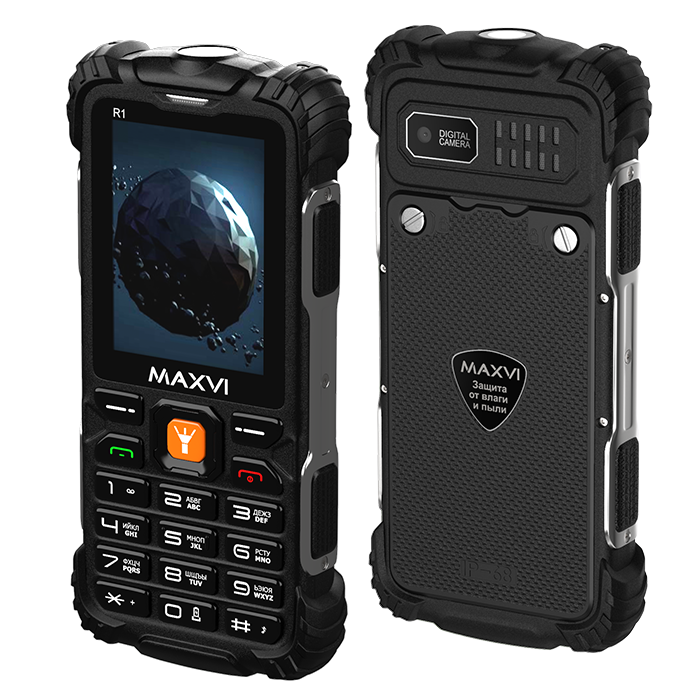 

Мобильный телефон MAXVI R1, 2.4" 320x240 TN, Spreadtrum SC6531E, 32Mb RAM, 32Mb, BT, 1xCam, 2-Sim, 1800 мА⋅ч, micro-USB, черный, R1