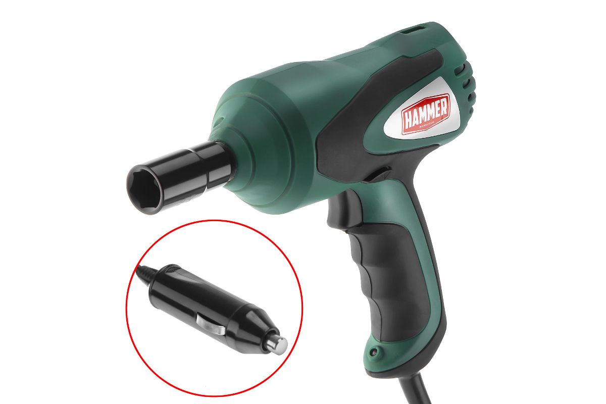 

Гайковерт Hammer Flex GWT380A, сетевой, ударный, 380 Н·м, квадрат 1/2", кейс, 2.5кг (680342), Flex GWT380A