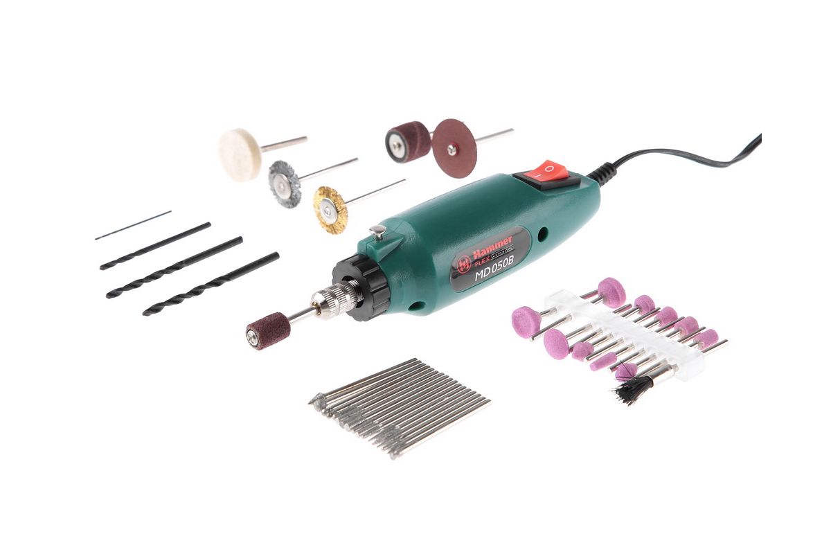 Гравер Hammer Flex MD050B, 15000 об/мин