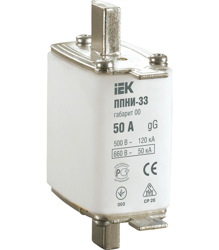 

Вставка плавкая IEK ППНИ-35, 250А, габарит 1, белый (DPP30-250), ППНИ-35