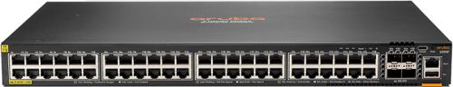

Коммутатор HPE Aruba 6200F, управляемый, кол-во портов: 48x1 Гбит/с, кол-во SFP/uplink: SFP+ 4x10 Гбит/с, установка в стойку, PoE: 48x30Вт (макс. 370Вт) (JL727A), 6200F