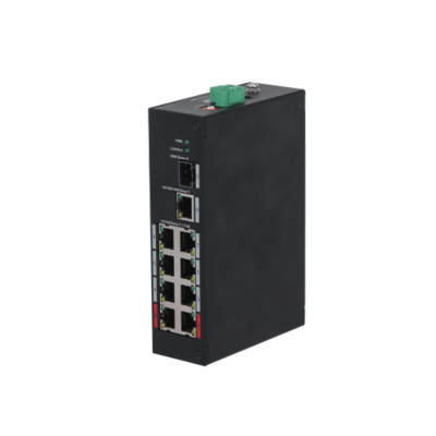 

Коммутатор Dahua PFS3110-8ET-96-V2, кол-во портов: 8x100 Мбит/с, кол-во SFP/uplink: combo RJ-45/SFP 2x1 Гбит/с, PoE: 8x90Вт (макс. 96Вт) (DH-PFS3110-8ET-96-V2), PFS3110-8ET-96-V2