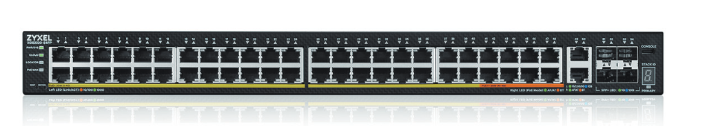 Коммутатор ZYXEL XGS2220-54FP, 48, SFP/uplink: SFP+x4