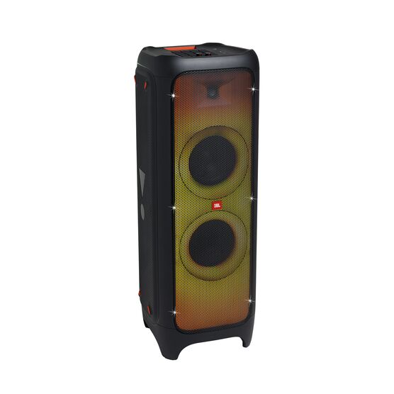 Портативная акустика JBL PartyBox 1000, 1.1 кВт, AUX, USB, Bluetooth, подсветка, черный (JBLPARTYBOX1000EU)