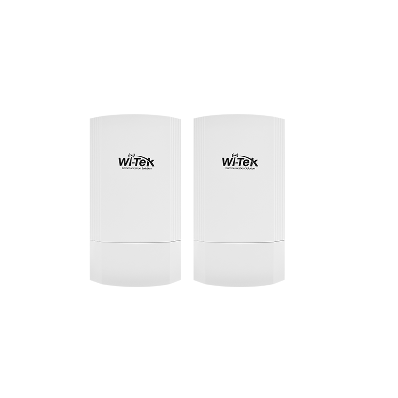 Точка доступа Wi-Tek WI-CPE511H-KIT, 2xLAN, 802.11a/b/g/n/ac, 5 ГГц, до 900 Мбит/с, внутренних антенн: 1x12дБи, PoE, комплект 2шт. (WI-CPE511H-KIT)