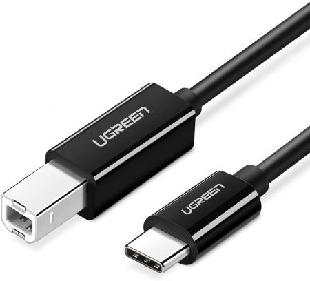 

Кабель USB Type-C-USB 2м, черный UGREEN US241 (50446), US241
