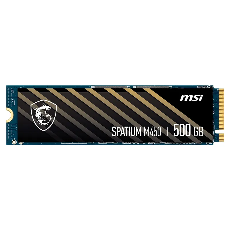 

Твердотельный накопитель (SSD) MSI 500Gb SPATIUM M450, 2280, M.2, NVMe (S78-440K090-P83) Retail