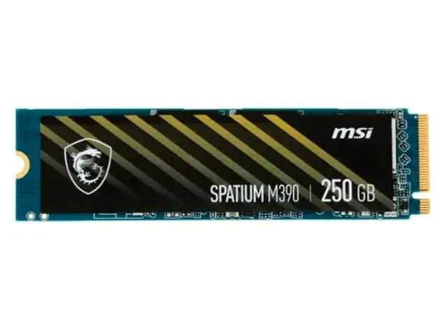 Твердотельный накопитель (SSD) MSI 250Gb SPATIUM M390, 2280, M.2, NVMe (S78-4409PL0-P83) Retail - фото 1