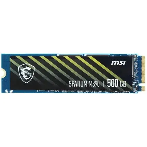 

Твердотельный накопитель (SSD) MSI 500Gb SPATIUM M390, 2280, M.2, NVMe (S78-440K070-P83) Retail