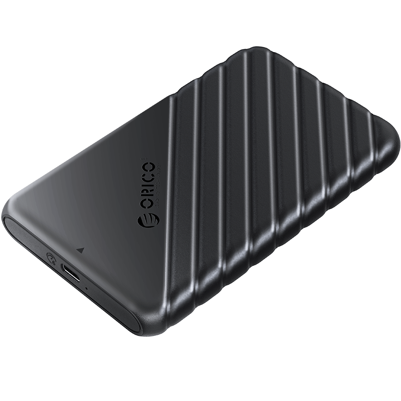 

Внешний бокс Orico 25PW1-C3, 1x2.5" USB 3.1 Type-C, черный (25PW1-C3-BK-EP), 25PW1-C3