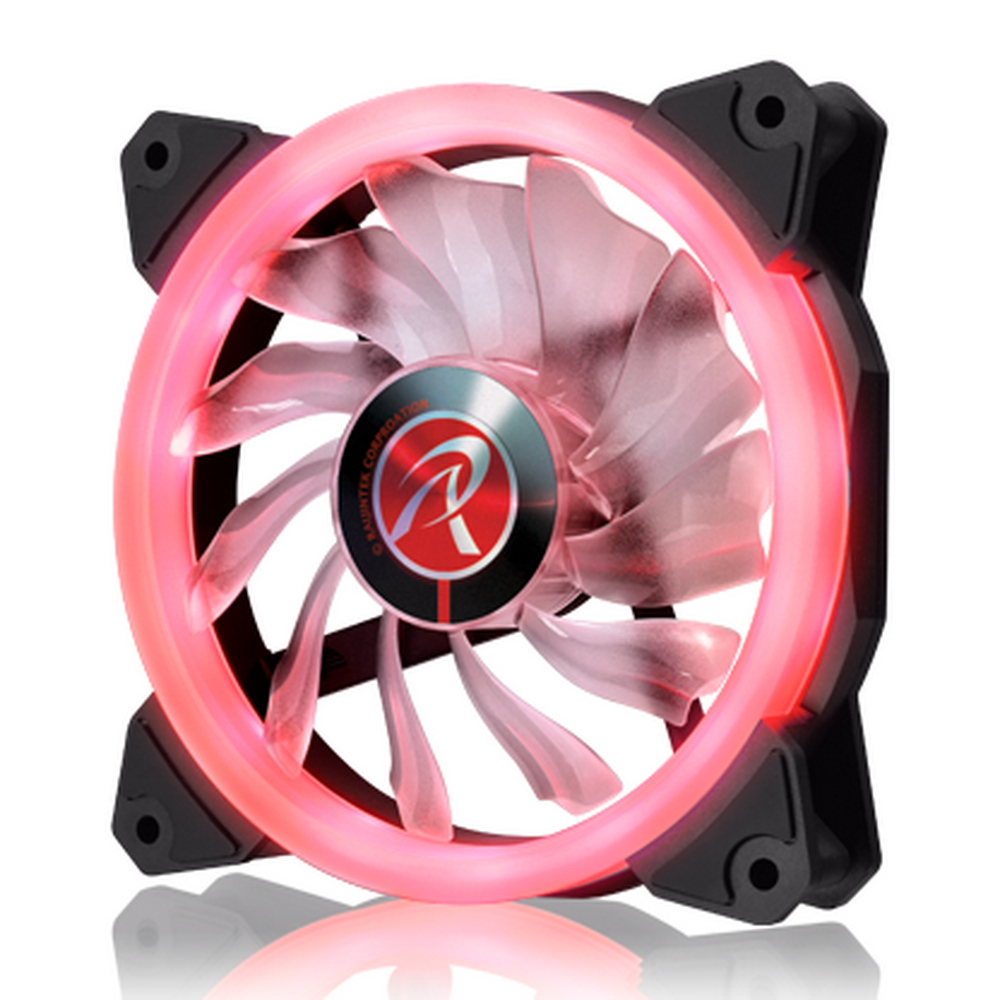 

Вентилятор RAIJINTEK IRIS 12, 120 мм, 1800rpm, 23 дБ, 4-pin PWM, 1шт, красный (0R400040), IRIS 12
