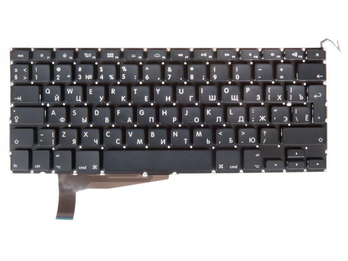 

Клавиатура для ноутбука Apple MacBook Pro 15 A1286 Late 2008, черный (678239), A1286