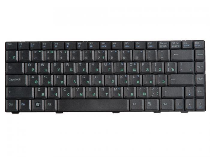 

Клавиатура для ноутбука Asus F80, F80CR, F80L, F80Q, F80S, F81, F81S, F83, F83V, X82, X85, X88, черный (95834), 04GNH41KRU00-2
