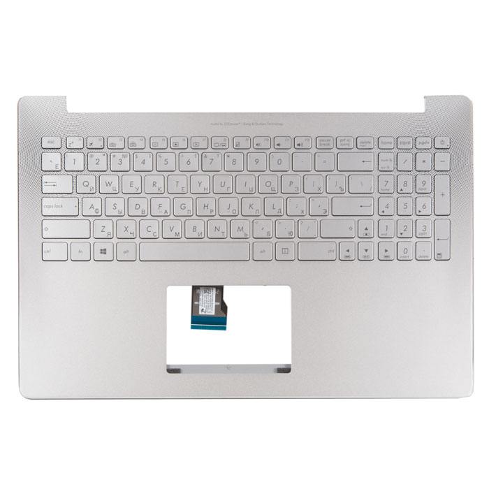 

Клавиатура для ноутбука Asus N501JW-1A, серебристый (643319), 90NB0871-R31RU0