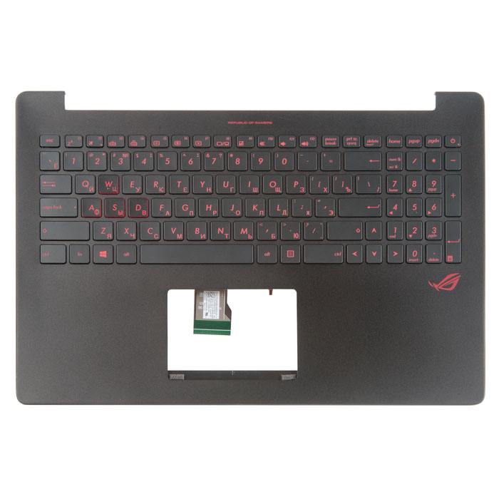 

Клавиатура для ноутбука Asus N501JW-2B, черный (643318), 90NB0873-R32RU0