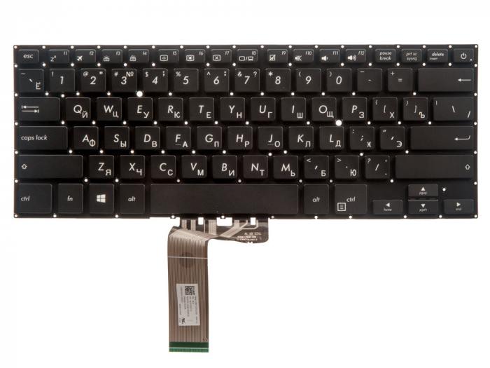 

Клавиатура для ноутбука Asus Vivobook S14 X411UF, S14 X411UA, S14 X411, S14 X411UN, S14 X411MA, S14 X411N, R421, S14 S410UN, S14 S410UA, S14 S410UQ, S14 S410UN, черный (829469), 0KNB0-F522RU00