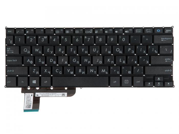 

Клавиатура для ноутбука Asus X201, X201E, X202, X202E, S200, S200E, черный (471474), 0KNB0-1128US00