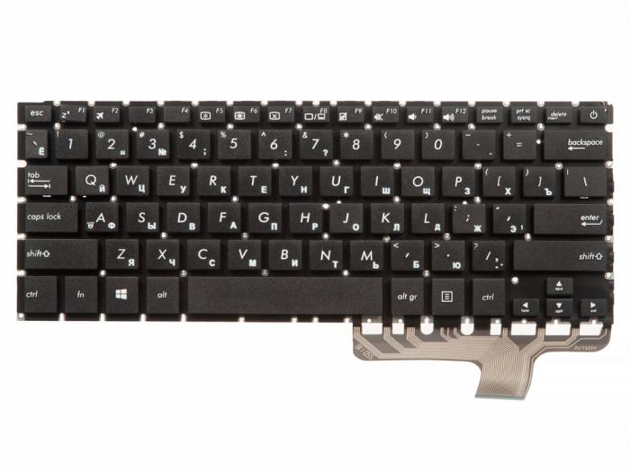 

Клавиатура для ноутбука Asus Zenbook UX305LA, UX305, UX305UA, UX305L, UX305U, черный (458983), 90NB06X1-R31RU0