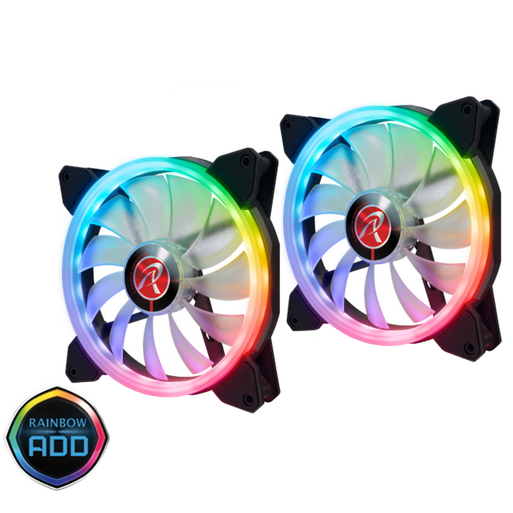 

Комплект вентиляторов RAIJINTEK IRIS 14 RBW ADD -2, 140 мм, 1500rpm, 30 дБ, 4-pin, 2шт, ARGB (0R40B00114), IRIS 14 RBW ADD -2