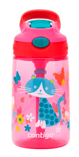 

Бутылка для воды Contigo Gizmo Flip, 0.42л, розовый/синий (2116113), Gizmo Flip