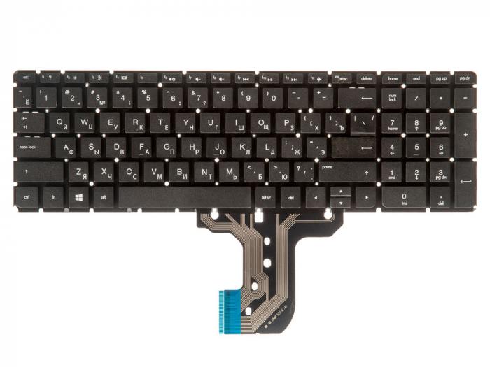 

Клавиатура для ноутбука HP Pavilion 15-AC (15-ac, 15-af, 250 G4, 255 G4), черный (865643), -