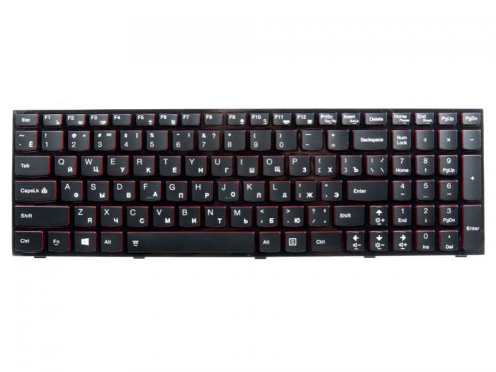 

Клавиатура для ноутбука Lenovo IdeaPad Y500, черный (332399), 25205449