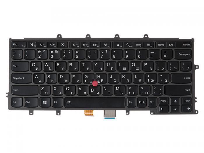 

Клавиатура для ноутбука Lenovo Thinkpad X240, X240S, X240I, X250, X260, X270, A275, черный (362865), 04X0177