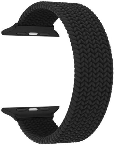 

Ремешок Lyambda Steropa для Apple Watch, 38-40 мм, плетеный нейлоновый, черный (DSN-11-40-BK), STEROPA