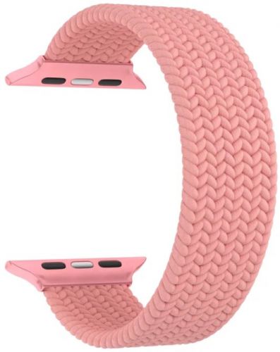 

Ремешок Lyambda Steropa для Apple Watch, 38-40 мм, плетеный нейлоновый, розовый (DSN-11-40-PK), STEROPA