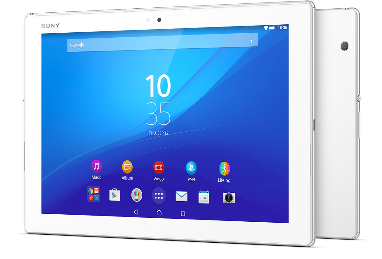 Планшеты xperia tablet z