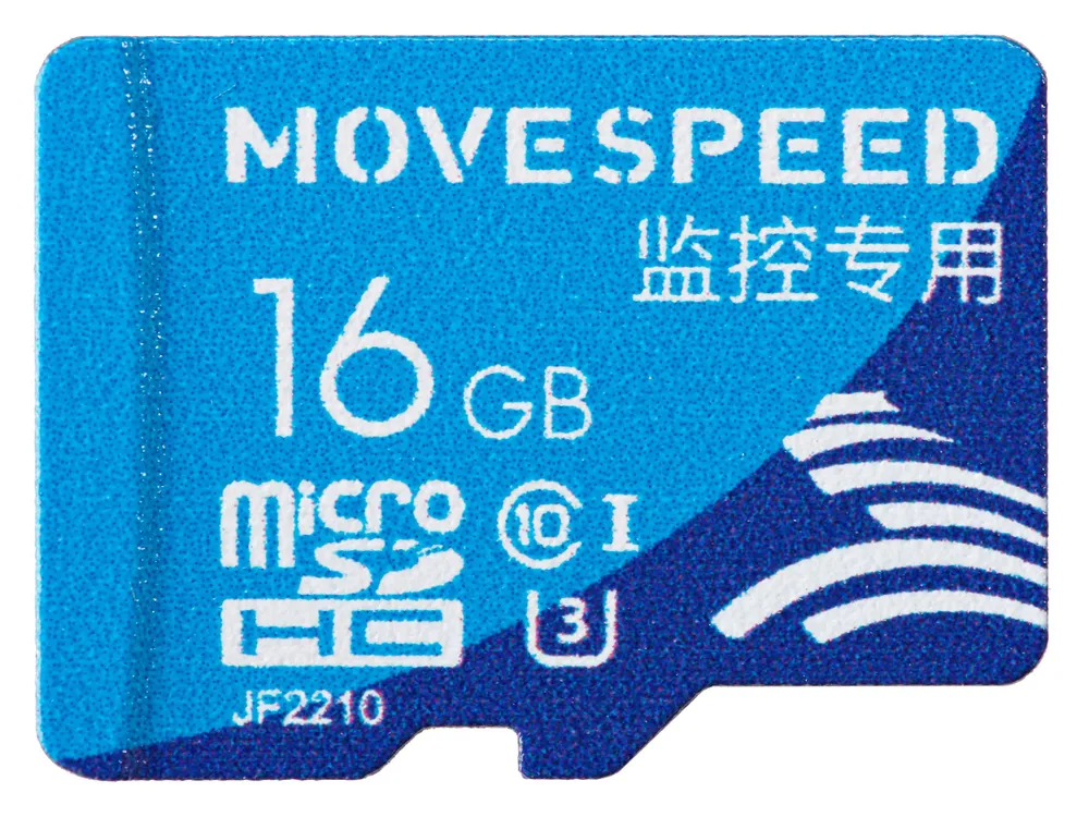 Карта памяти 16Gb microSD Move Speed Class 10 UHS-I U3 V30 (YS-T300-16GB)