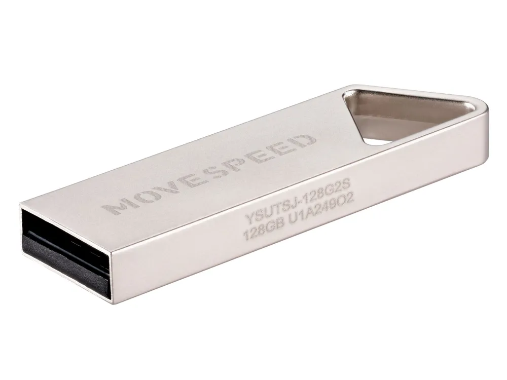 

Флешка 128Gb USB 2.0 Move Speed YSUTSJ, серебристый (YSUTSJ-128G2S)