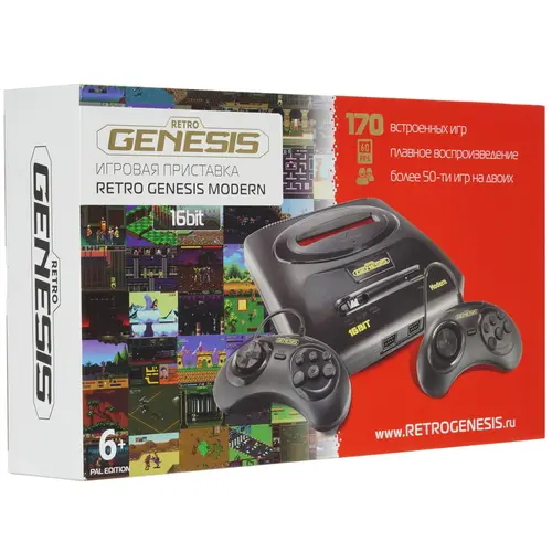 Игровая приставка SEGA Retro Genesis Modern (PAL Edition)