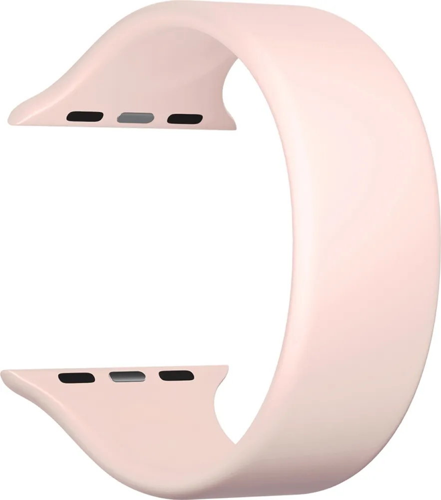 

Ремешок Lyambda Atria для Apple Watch, 38-40 мм, силикон, розовый (DSJ-23-40-LP)