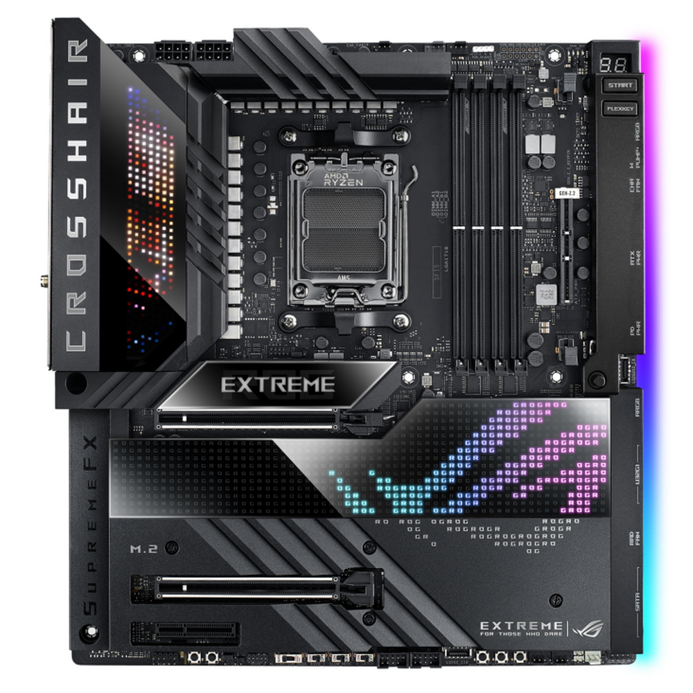 Материнская плата ASUS ROG CROSSHAIR X670E EXTREME, AM5, AMD X670, EATX ...