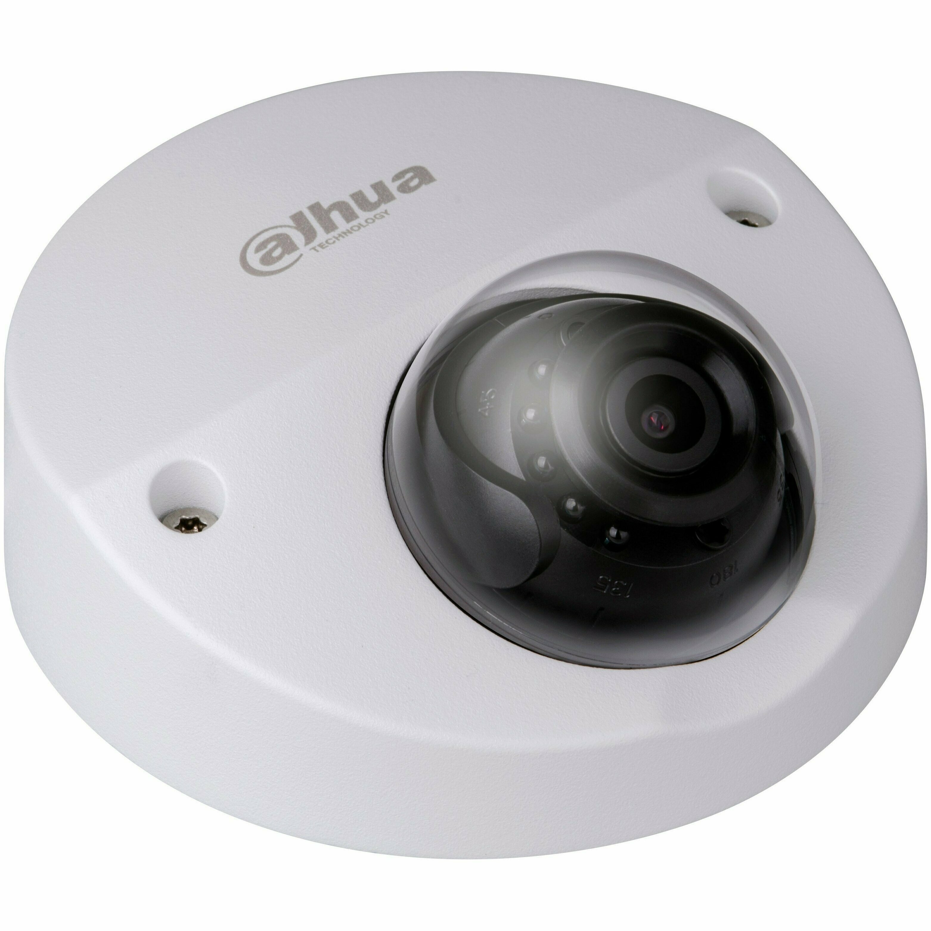 IP-камера DAHUA IPC-HDBW2101FP-AS 2.8мм, уличная, купольная, 2Мпикс, CMOS, до 1920x1080, до 25кадров/с, ИК подсветка 30м, POE, -40 °C/+60 °C, белый (DH-IPC-HDBW2101FP-AS-0280B) - фото 1