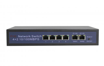 

Коммутатор AK technology AK-SWP412, кол-во портов: 4x100 Мбит/с, кол-во SFP/uplink: RJ-45 2x100 Мбит/с, PoE: 4x15.4Вт (макс. 60Вт) (AK-SWP412), AK-SWP412