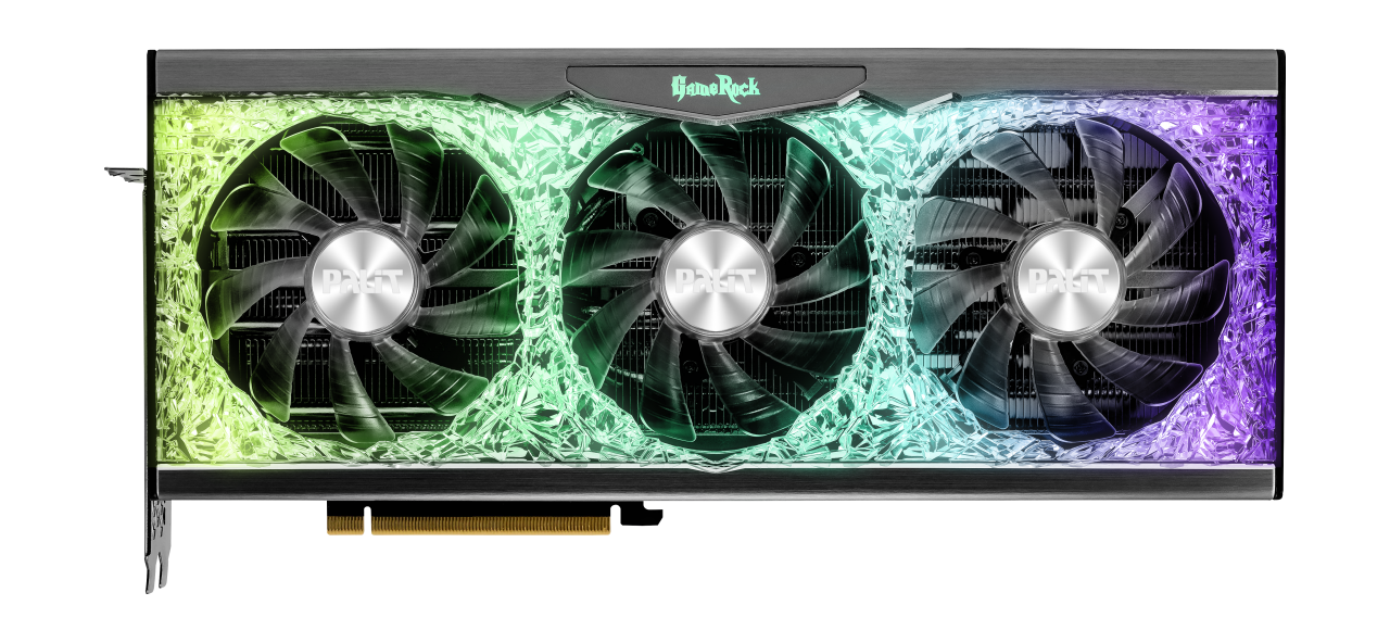 

Видеокарта Palit NVIDIA GeForce RTX 4070Ti GameRock Classic, 12Gb DDR6X, 192 бит, PCI-E, HDMI, 3DP, Retail (NED407T019K9-1046G), GameRock Classic