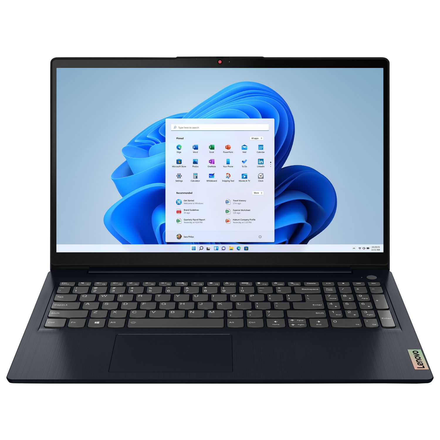 Ноутбук 15.6" Lenovo IdeaPad 3 15ABA7, темно-синий (82RN00AFRK)