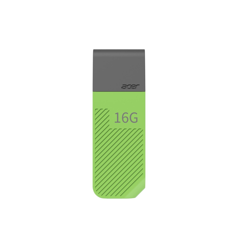 

Флешка 16Gb USB 2.0 Acer UP200 UP200-16G-GR, зеленый (BL.9BWWA.542), UP200-16G-GR