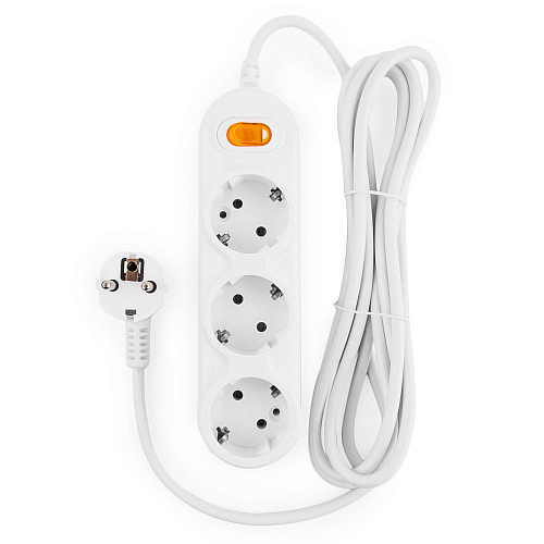 

Удлинитель PowerCube PC-2-3M, 3-розетки, 3м, белый (PC-2-3M), PC-2-3M