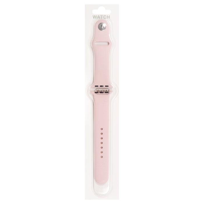 

Ремешок для Apple Watch, 38-40 мм, на кнопке, песочно-розовый (2000000002866)