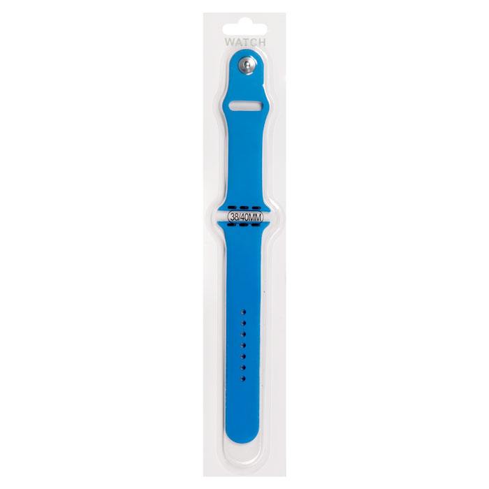 

Ремешок для Apple Watch, 38-40 мм, на кнопке, синий (2000000005263)