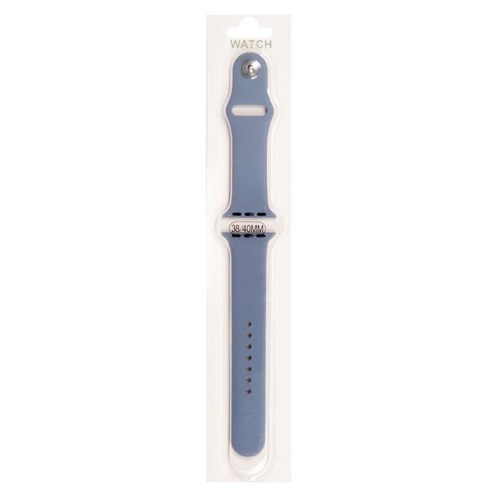 

Ремешок для Apple Watch, 38-40 мм, на кнопке, лавандовый/серый (2000000008080)